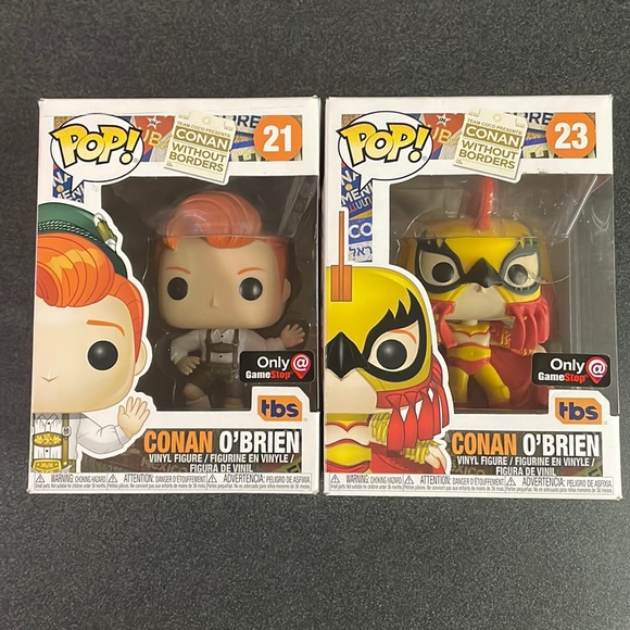 Pop! #21 & #23 CONAN O’ BRIEN - Picture 2 of 10